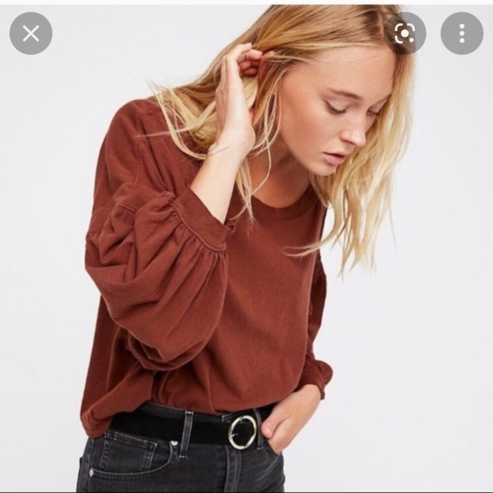 🤩Free People sugar rush dolman sleeve blouse top